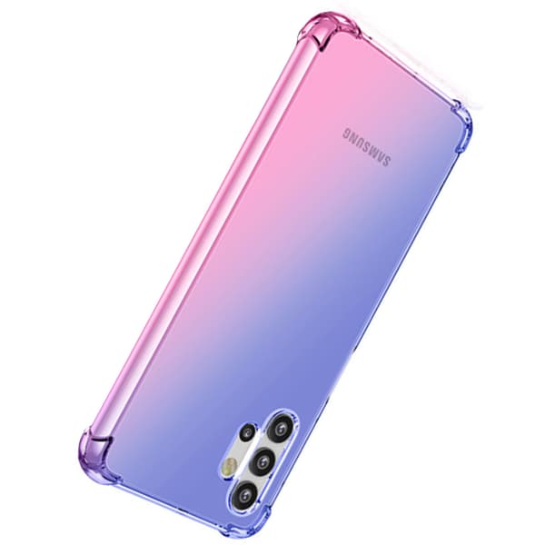 Samsung Galaxy A32 - Genomtänkt Stötdämpande Silikonskal