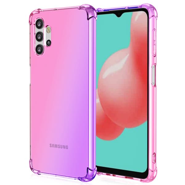 Samsung Galaxy A32 - Genomtänkt Stötdämpande Silikonskal