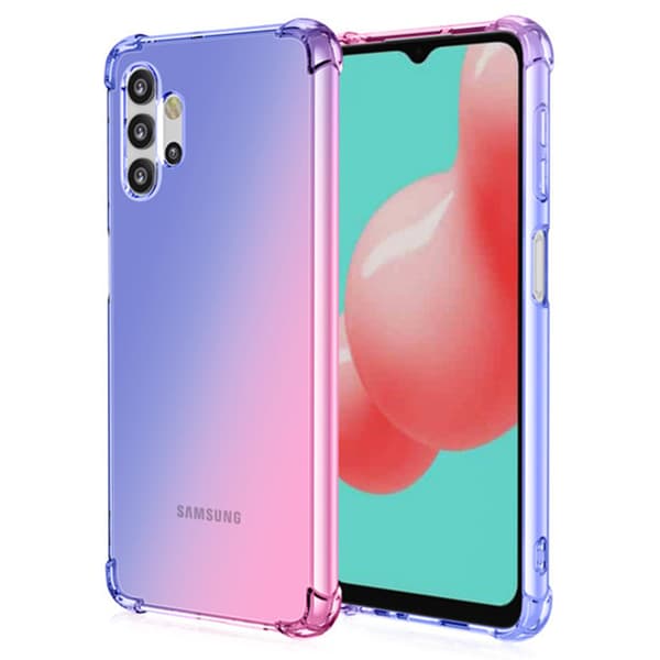 Samsung Galaxy A32 - Genomtänkt Stötdämpande Silikonskal