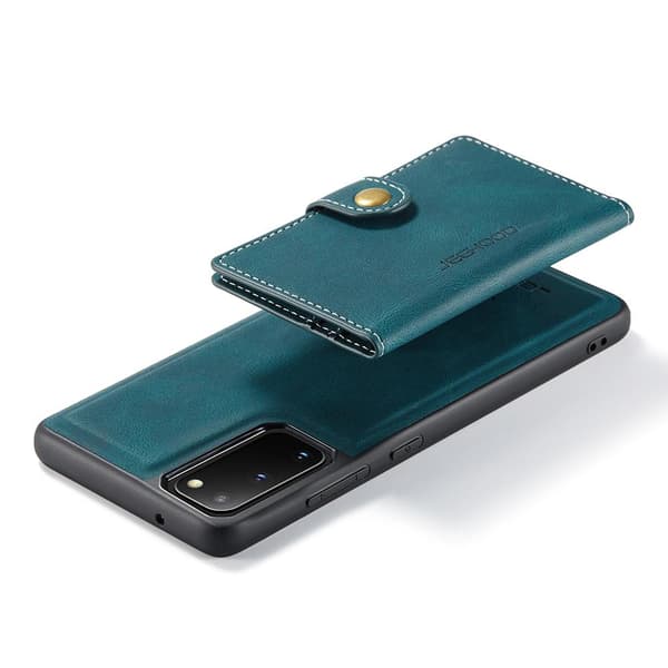 Samsung Galaxy S20 - Effektfullt Skyddande Skal med Kortfack