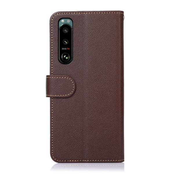 KHAZNEH Phone Cover for Sony Xperia 5 III - Brown