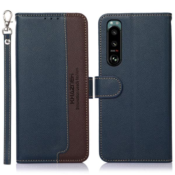 KHAZNEH Phone Cover for Sony Xperia 5 III - Blue