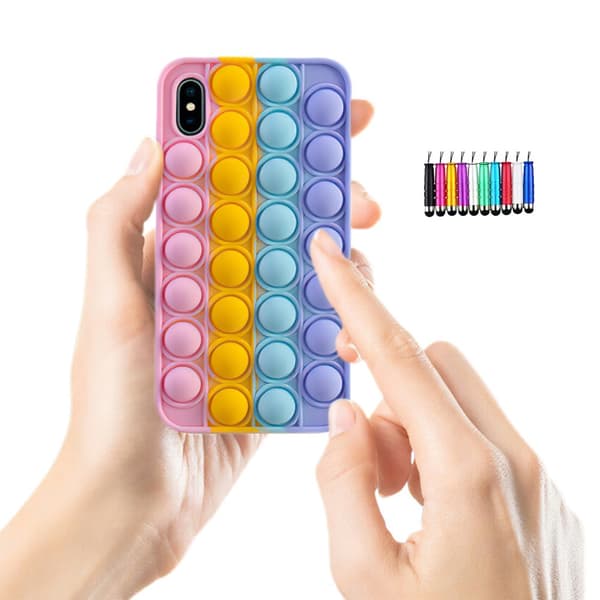 iPhone X/Xs - Skal / Skydd / Pop It Fidget