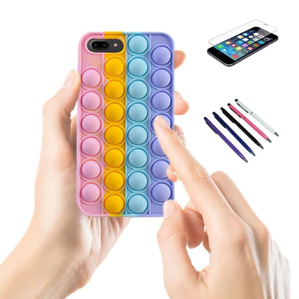 iPhone 7 Plus / 8 Plus - Cover / Beskyttelse Pop It Fidget