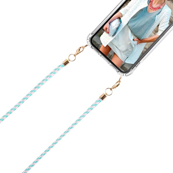 Boom Halsbandsrem Rope - Mint Stripes