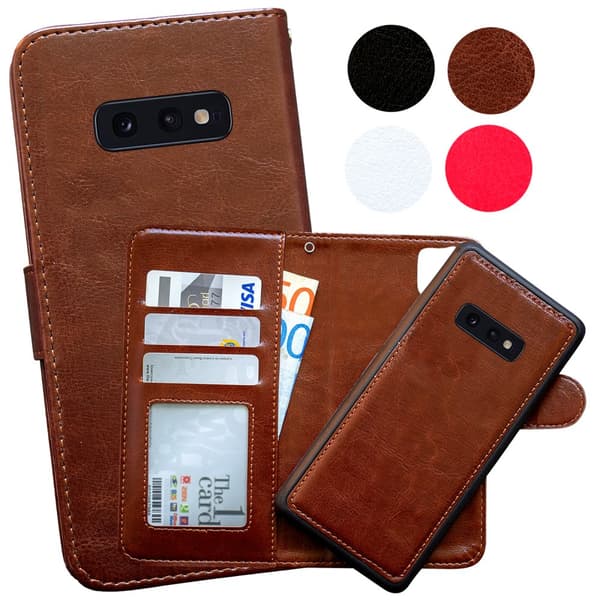 Samsung Galaxy S10e - Læder cover / Beskyttelse