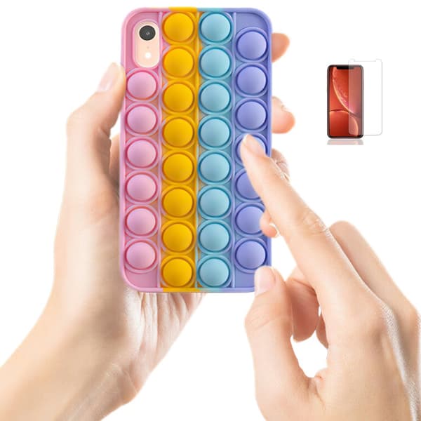 iPhone XR - Cover / Beskyttelse Pop It Fidget
