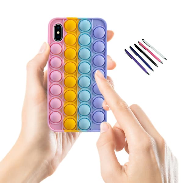 iPhone X/Xs - Cover / Beskyttelse Pop It Fidget