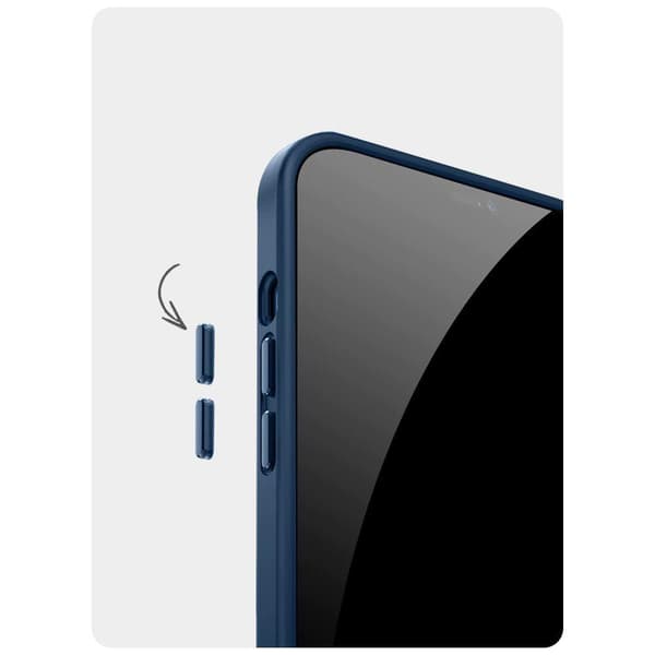 Tech-Protect Magmat Magsafe Skal iPhone 12/12 Pro - Matte Svart