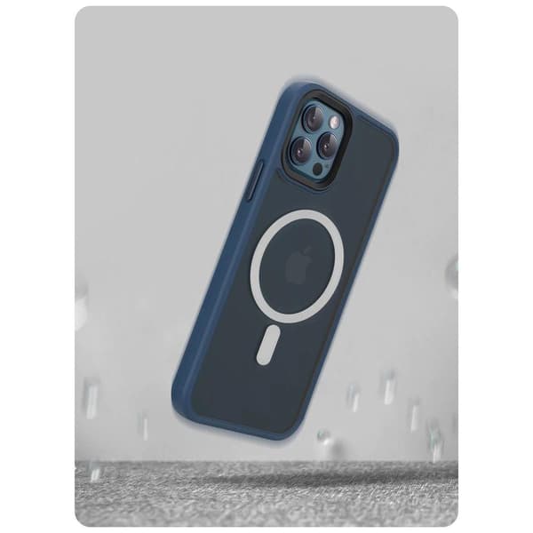 Tech-Protect Magmat Magsafe Skal iPhone 12/12 Pro - Matte Svart