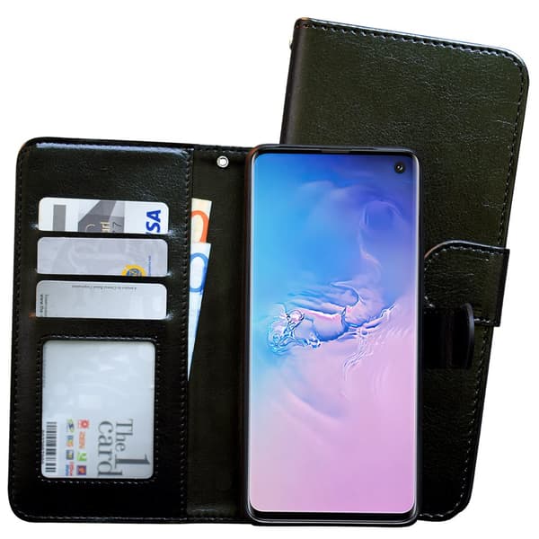 Samsung Galaxy S10e - Läderfodral / Skydd