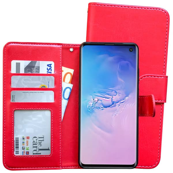 Samsung Galaxy S10e - Läderfodral / Skydd