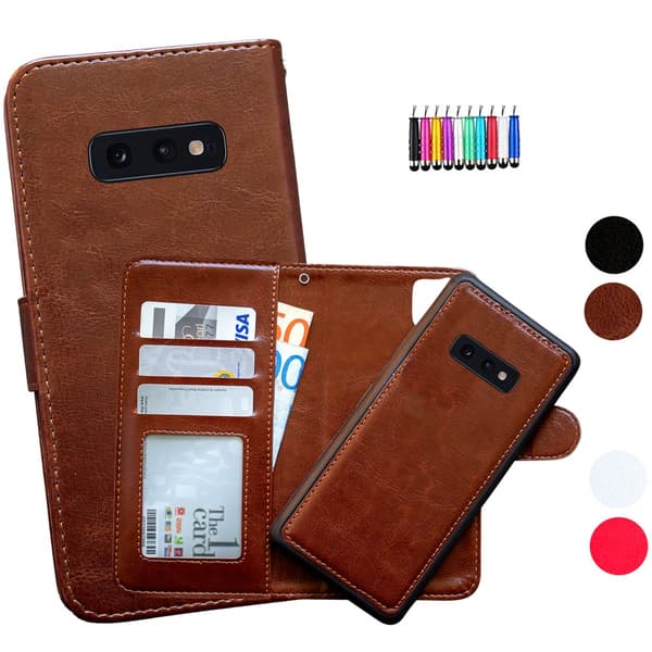Samsung Galaxy S10e - Læder cover / Beskyttelse