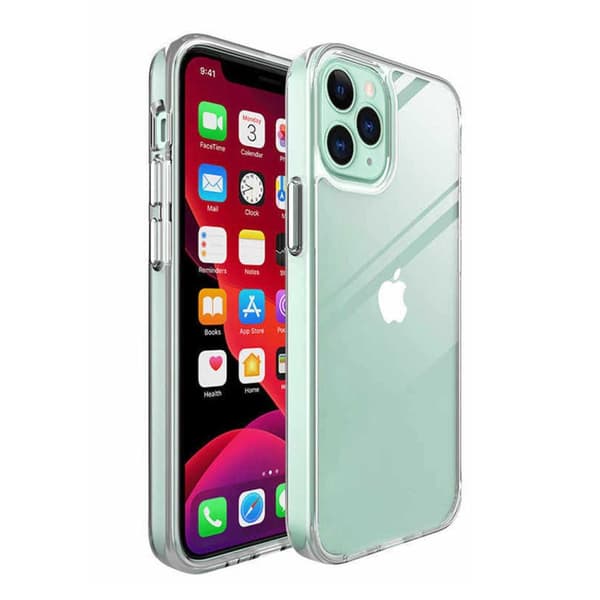 Ohut iPhone 12 Pro Max Läpinäkyvä matkapuhelin läpinäkyvä