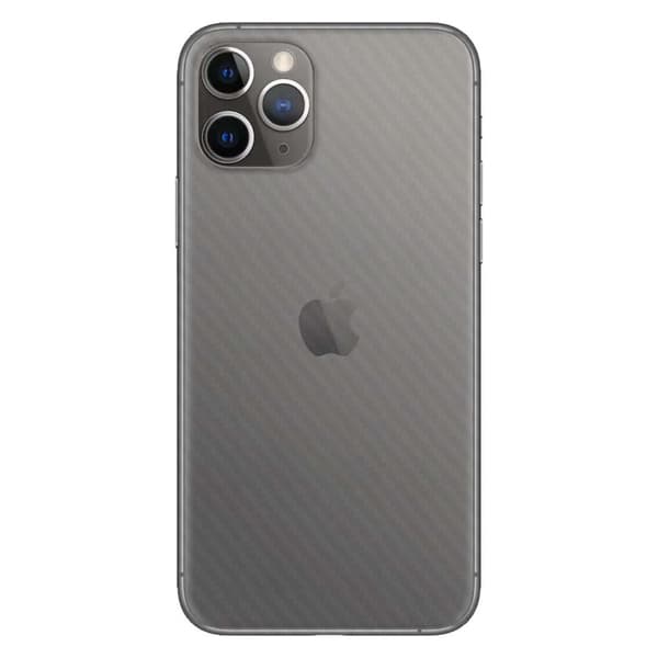 iPhone 12 Pro Max hiilikuituvinyyli ihon tarra suojakalvo takaisin