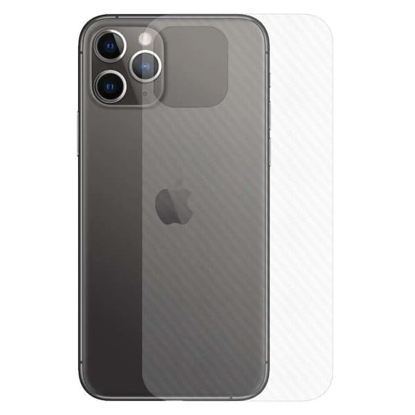 iPhone 12 Pro Max hiilikuituvinyyli ihon tarra suojakalvo takaisin