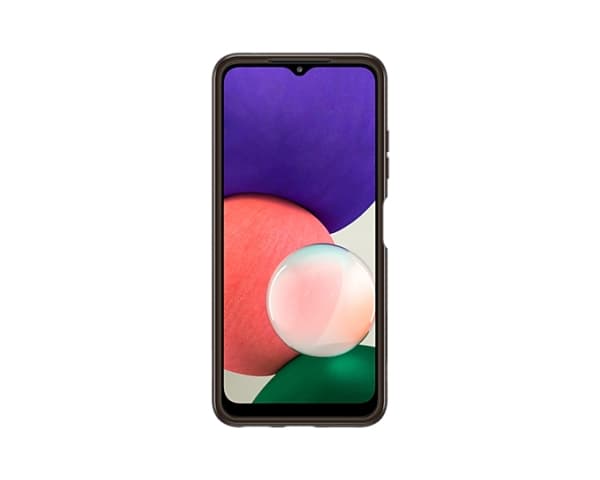 Samsung EF-QA226 - Baksidedeksel for mobiltelefon - svart - for Galaxy A22 5G