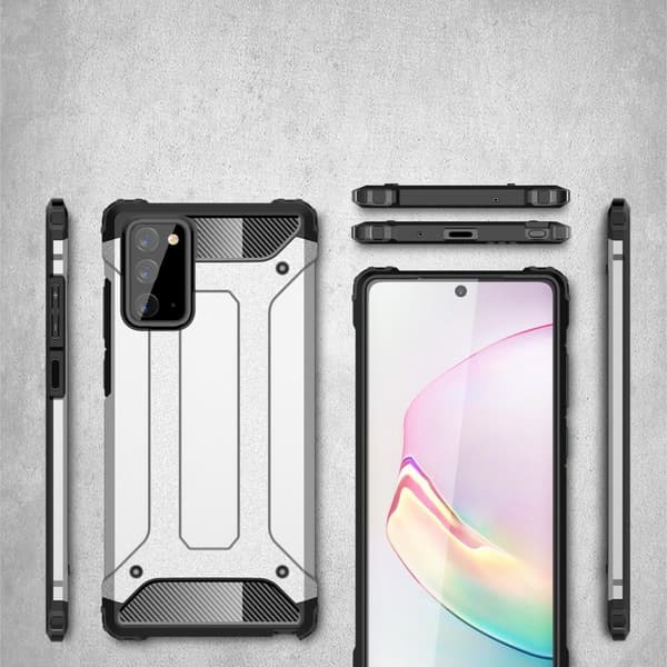 Armor Guard TPU Skal Till Galaxy Note 20 - Svart