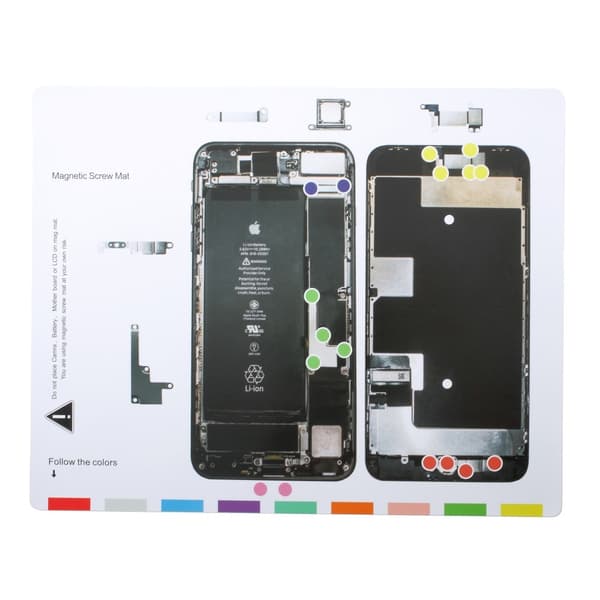 Magnetisk skruvmatta till iPhone 8 Plus