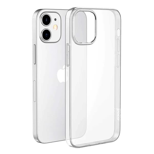 Tunt iPhone 12 Genomskinligt Mobilskal Transparent