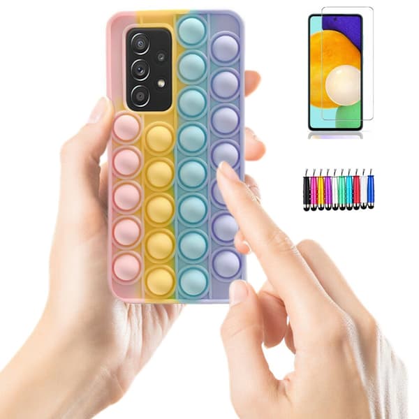 Samsung Galaxy A52/A52 5G - Kuori / Suoja Pop It Fidget