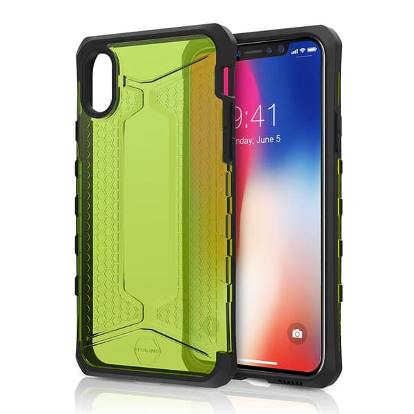 Itskins Octane Skal till iPhone XS / X - Grön