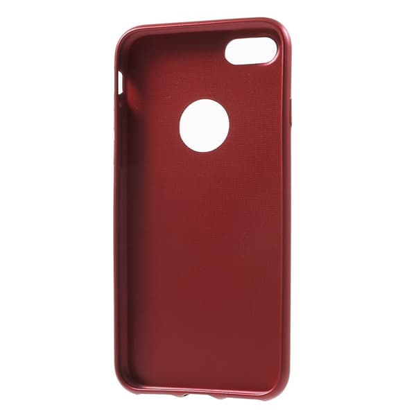 Tunt Flexicase Mobilskal till iPhone 7 Plus - Röd