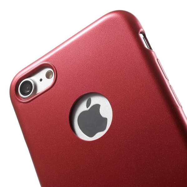 Tunt Flexicase Mobilskal till iPhone 7 Plus - Röd