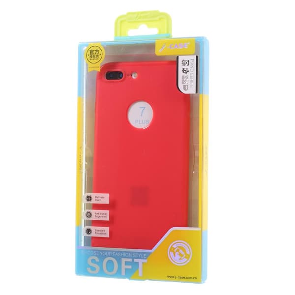 J-Case Mobilskal till iPhone 7 Plus - Röd