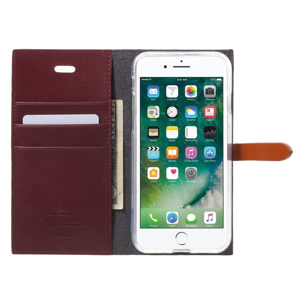 Mercury Romance Diary Fodral till Apple iPhone 6 (S) Plus - Vinröd