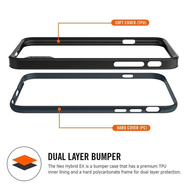 SPIGEN Neo Hybrid EX Bumper Skal till Apple iPhone 6(S) Plus (Röd)