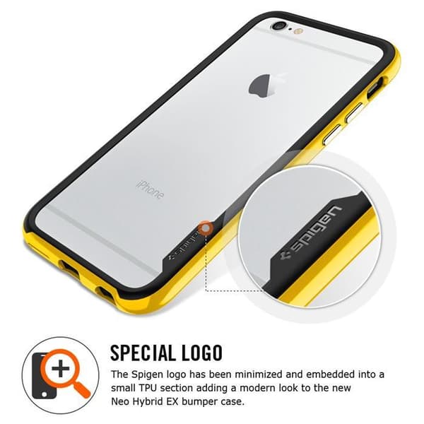 SPIGEN Neo Hybrid EX Bumper Skal till Apple iPhone 6(S) Plus (Röd)