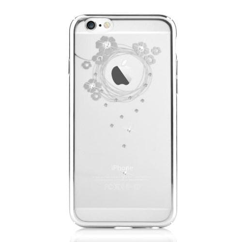 Devia Skal med Swarovski-Stenar till Apple iPhone 6(S) Plus - Garland Silver