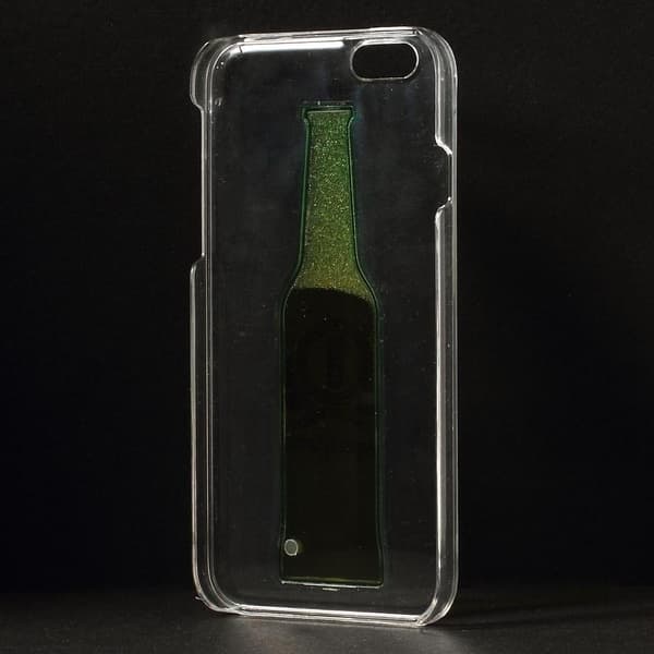 BaksideSkal till Apple iPhone 6 / 6S - Liquid Beer Bottle (Green)