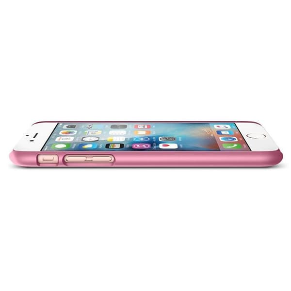 SPIGEN Ultra Thin Fit Skal till Apple iPhone 6/6S - Metallic Rose