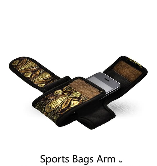 PCMAMA Sportarmband till iPhone 4S/4 / 3G / 3GS / iPOD (Embroidery)