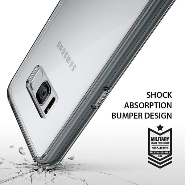 Ringke Fusion Shock Absorption Skal till Samsung Galaxy S8 - Grå