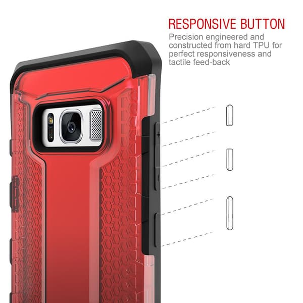 Itskins Octane Skal till Samsung Galaxy S8 Plus - Röd