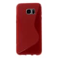 Miniatyrbild 2 av 2: Flexicase Skal till Samsung Galaxy S7 Edge - Röd