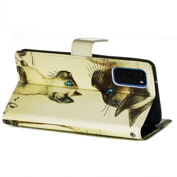 Plånboksfodral Samsung Galaxy A02s – Katter