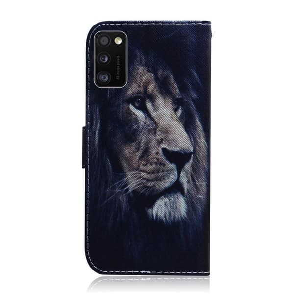 Lompakkokotelo Samsung Galaxy A02s - Leijona
