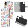Pikkukuva 1 / 6: Lompakkokotelo Samsung Galaxy A02s - Pöllöt Juhlissa