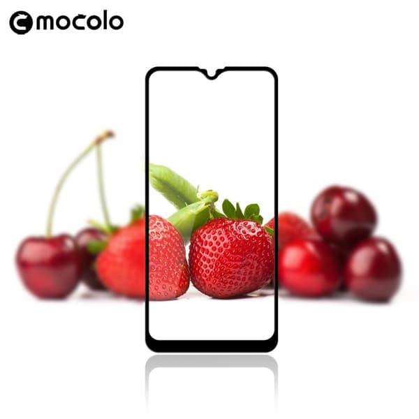 MOCOLO Härdat Glas Skärmskydd Samsung Galaxy A20s - Svart