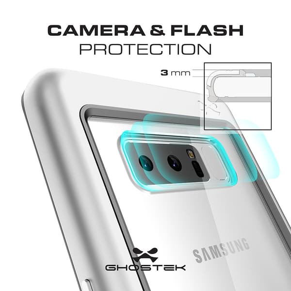 Ghostek Atomic Slim Skal till Samsung Galaxy Note 8 - Röd