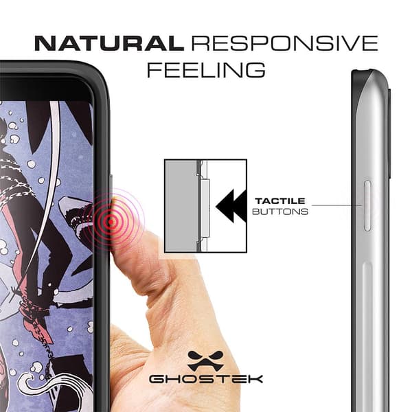 Ghostek Atomic Slim Skal till Samsung Galaxy Note 8 - Röd