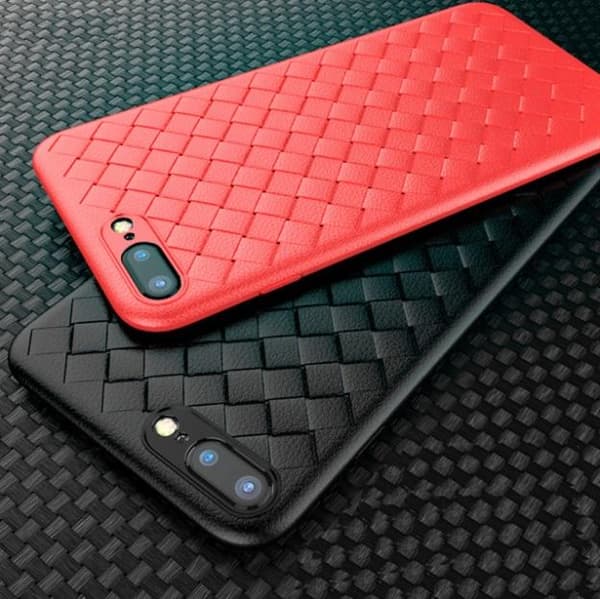 Skal till iPhone 8 Plus och 7 Plus | Mobilskal Simple Case Röd