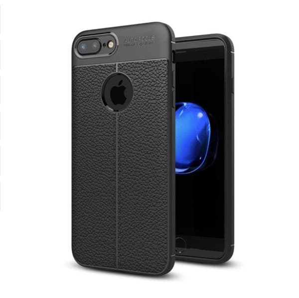 Skal till iPhone 8 Plus och iPhone 7 Plus Fashion Svart