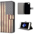Miniatyrbillede 1 af 4: Plånboksfodral iPhone SE (2020) - Flagga USA