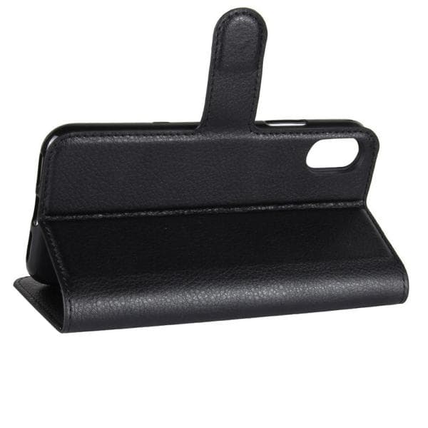 Plånboksfodral iPhone X / iPhone Xs - Svart