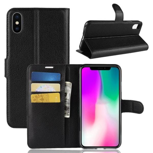 Plånboksfodral Apple iPhone XR - Svart